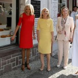 дамите на Г-7 на разходка