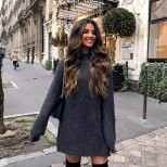 плетена рокля широка