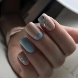 къс тъп маникюр