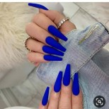 турско син маникюр