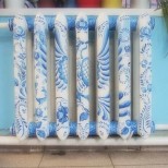 декорация на стария радиатор