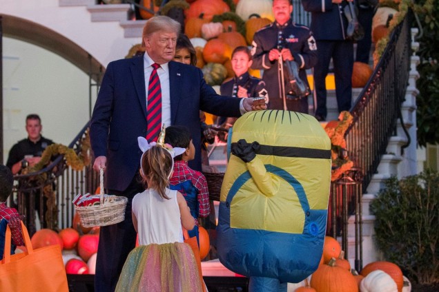 Доналд Тръмп на Хелоуин