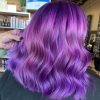 лилава коса