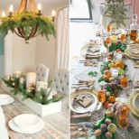 украса новогодишна маса