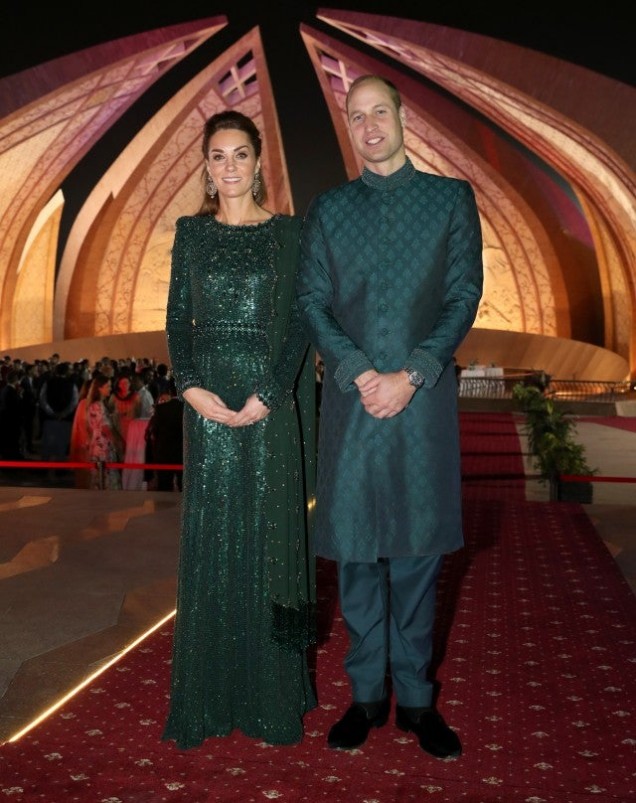 Кейт и Уилям в Пакистан