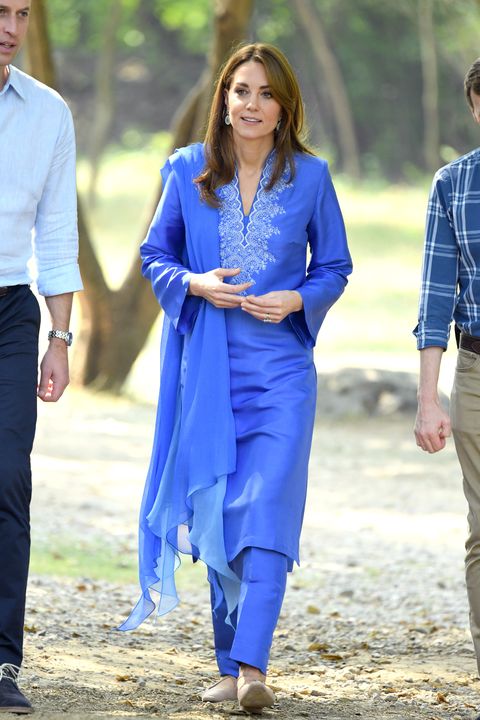 Кейт Мидълтън пакистанска носия
