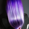 коса в лилаво