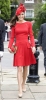 Кейт Мидълтън червена рокля