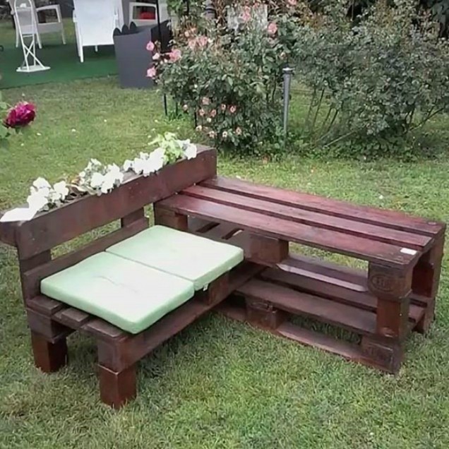 градинска пейка направи си сам