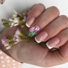 Цветна феерия - 21 пъстри маникюра с цветя за много пролетно настроение (Снимки):