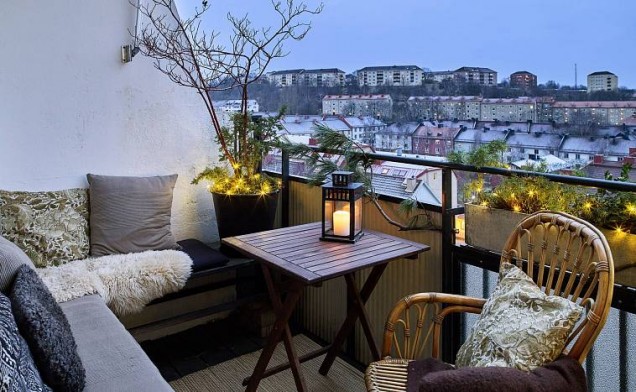 романтика на балкона