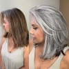 Сивото е новото русо! 29 прически в цвят сребро - благородни, женствени и елегантни (Снимки):