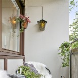 романтичен балкон в бяло