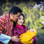 кралицата на Бутан бебе