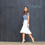 бяла ефирна пола