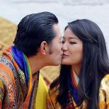 кралската двойка на Бутан