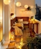 романтично осветление балкон