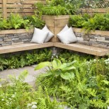 лесни мебели за градината