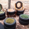 Старите гуми ще преобразят градината и двора - 19 супер свежи идеи, лесни за изпълнение (Снимки):