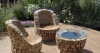22 оригинални идеи за еко-мебели на вилата и в двора - много красота от нищото (Снимки):