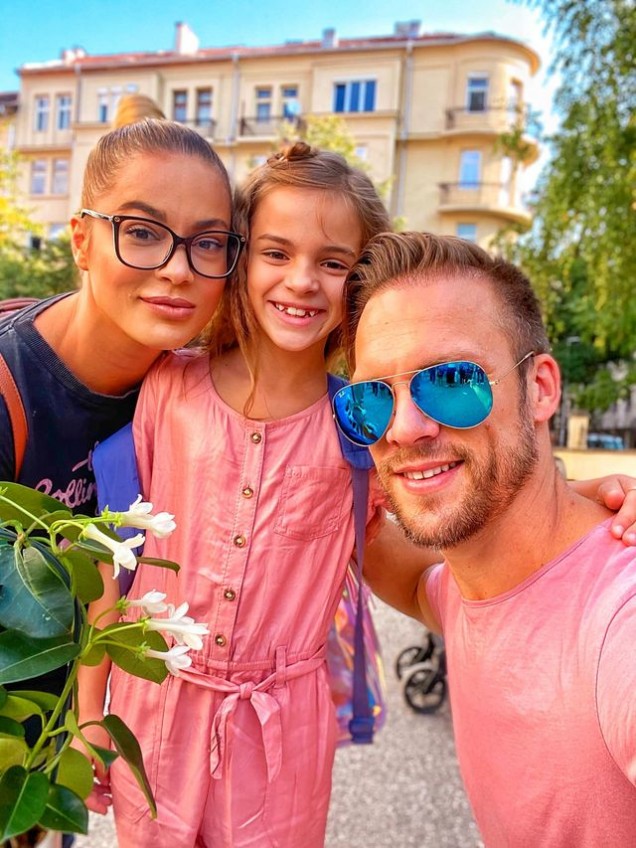 Ваня и Женя Джаферович с дъщеря им