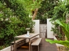 18 удивително красиви дизайна за малкия двор - уют, изчислен до сантиметър! (Снимки):