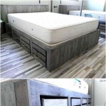 легло от дървени щайги