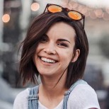 младежка прическа кръгло лице