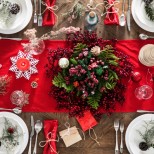 елегантна декорация трапеза