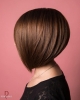 Обемни прически за къса коса - 17 очарователни варианта (Снимки):