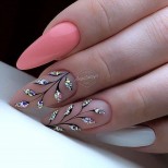 маникюр изящни кристали