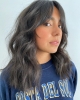 Модерни прически с бретон за дълга коса - най-актуалните тенденции с красив завършек (Снимки):