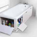 шкаф за съхранение под ваната