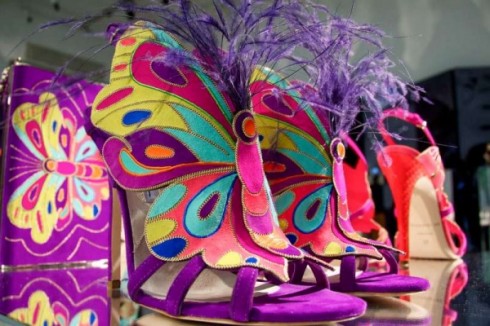 Обувки като пеперуда