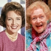Бети Уайт преди и сега