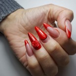 сочен червен френч