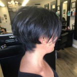 прическа зрели жени