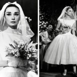 Одри Хепбърн сватбена рокля