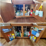 подредба кухненски шкаф