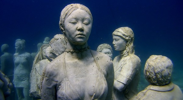 Подводният музей в Канкун, Мексико