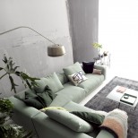 диван с цвят салвия