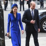 Кейт и Уилям облечени в синьо