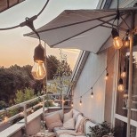 балкон романтика по залез