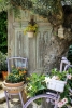 Романтичен оазис в двора - лесни за осъществяване идеи (Снимки)