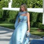 Иванка Тръмп синя рокля