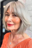30 шикозни прически за жени над 60-те с бретон (СНИМКИ)