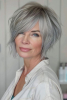 Ще се влюбите в сивите си коси! 15 ефектни фризури за дами, които носят с достойнство среброто в косите (СНИМКИ)