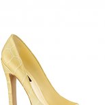 Пролетни жълти обувки на ток  Louis Vuitton Пролет-Лято 2012