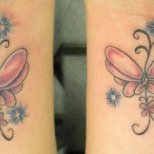 Татуировки нежни пеперуди
