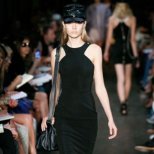Черна рокля по тялото Victoria Beckham Пролет-Лято 2012